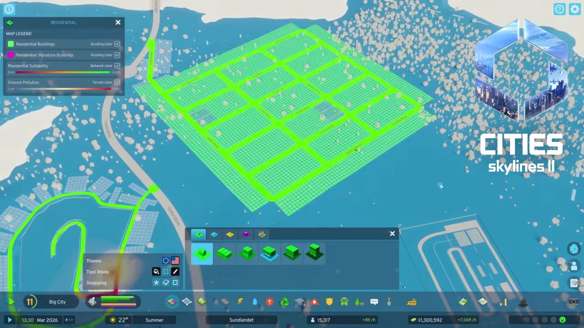 Using the Cities Skylines II Editor to Build