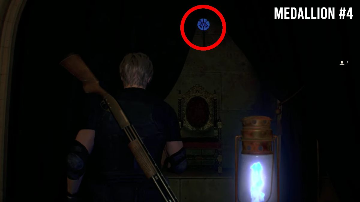 Destroy the Blue Medallions 4 Request - Resident Evil 4 Remake Medallion 4