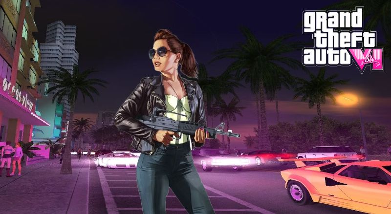 GTA 6 Lucia in Vice City