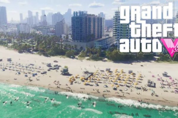 Grand Theft Auto VI Vice City Beach (Birdseye View)