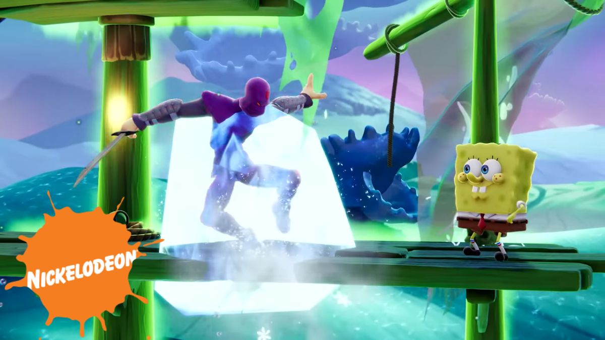 Nickelodeon All-Star Brawl 2 - Spongebob in the Campaign Mode