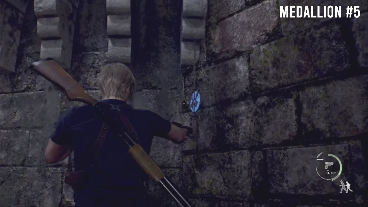 Resident Evil 4 Remake - Castle Gate Medallion 5