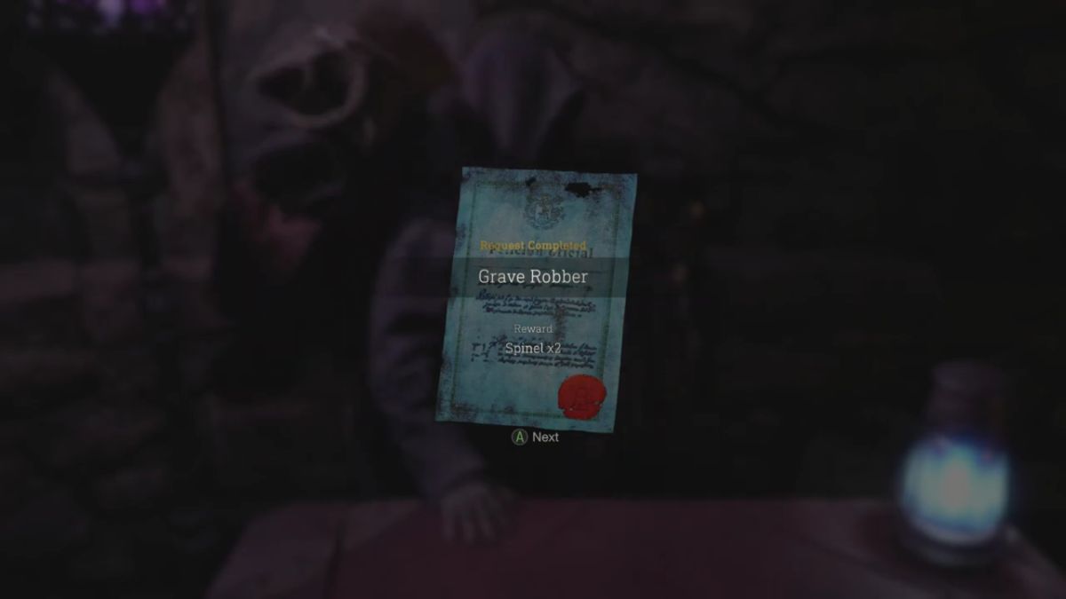 Resident Evil 4 Remake - Grave Robber Merchant Reward