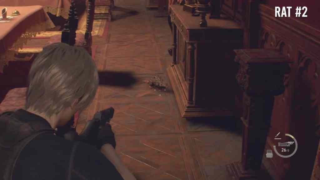 Resident Evil 4 Remake More Pest Control (Rat Locations) 6 Resident Evil 4 Remake More Pest Control Rat 2 Location (Dining Hall)