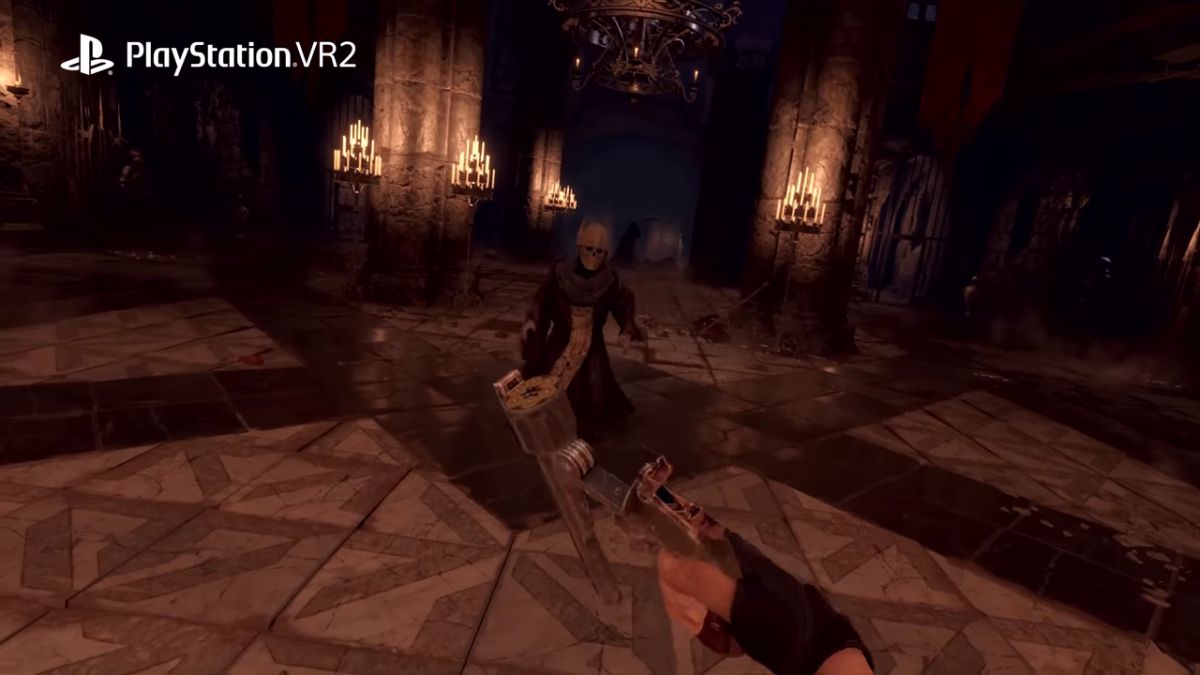 Resident Evil 4 VR Mode - Reloading Magnum Gun