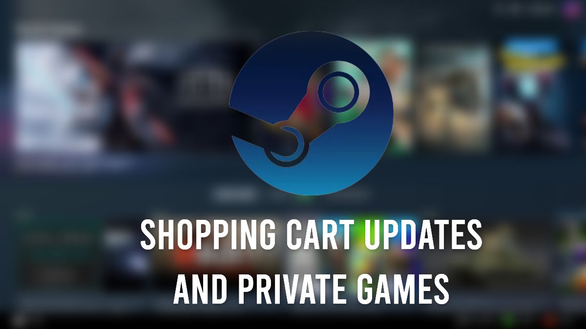 Shopping Cart updates and Private Games