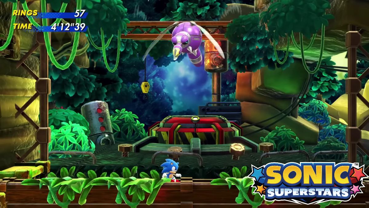 Sonic Superstars Speed Jungle Boss