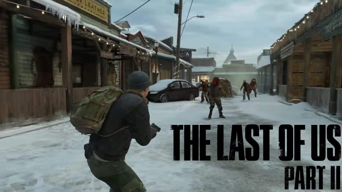 TLOU Part II Remastered No Return Mode - Fighting the infected in the snow