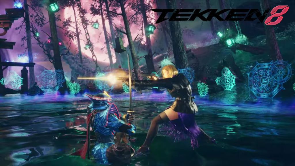 Yoshimitsu Vs Nina Gameplay in Tekken 8