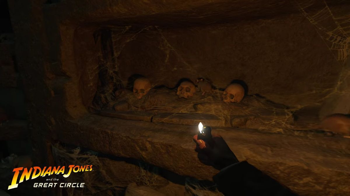 Indiana Jones and the Great Circle - Inside an ancient tomb