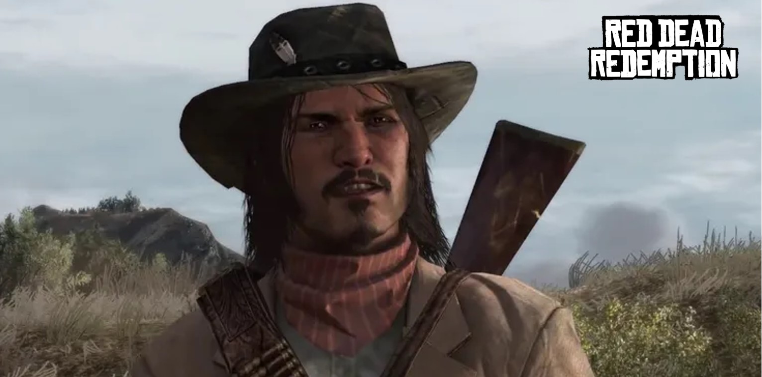Jack Marston stands facing his enemy