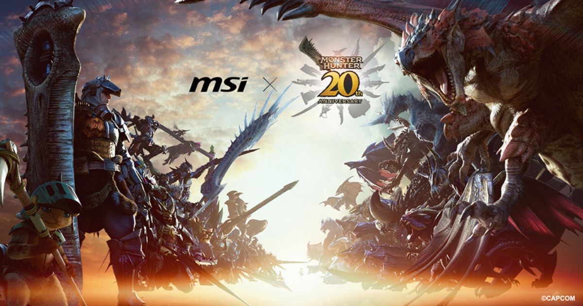 MSI Collab With Monster Hunter