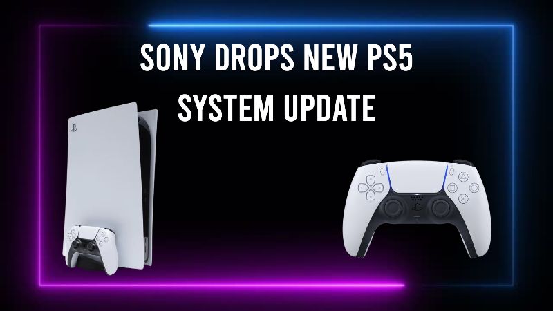 PS5 New System Update by Sony 2024