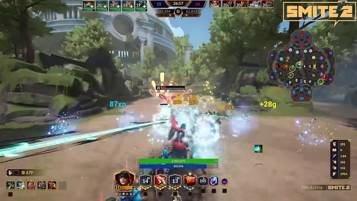 Smite 2 Early Gameplay