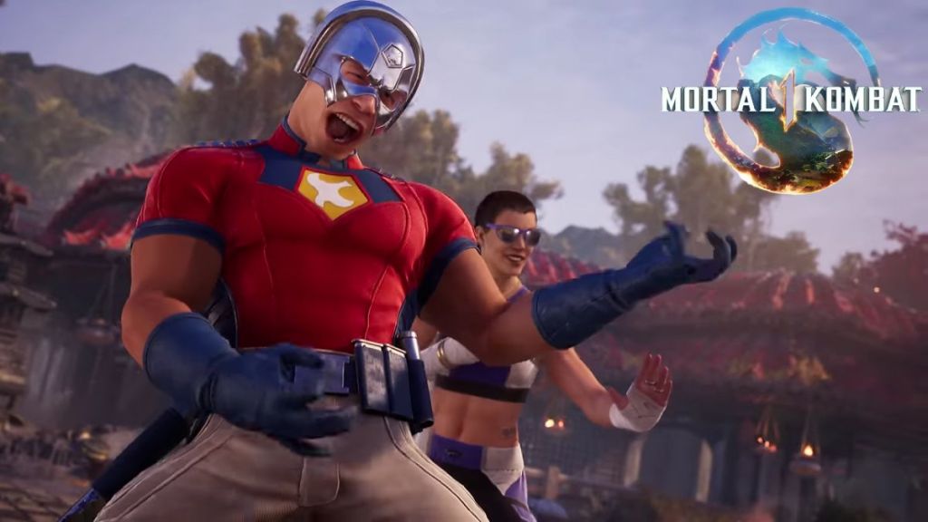Mortal Kombat 1 Peacemaker Taunting