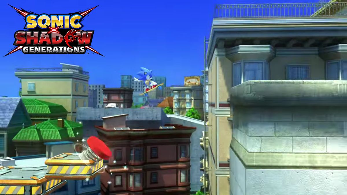 Sonic x Shadow Generations Gameplay