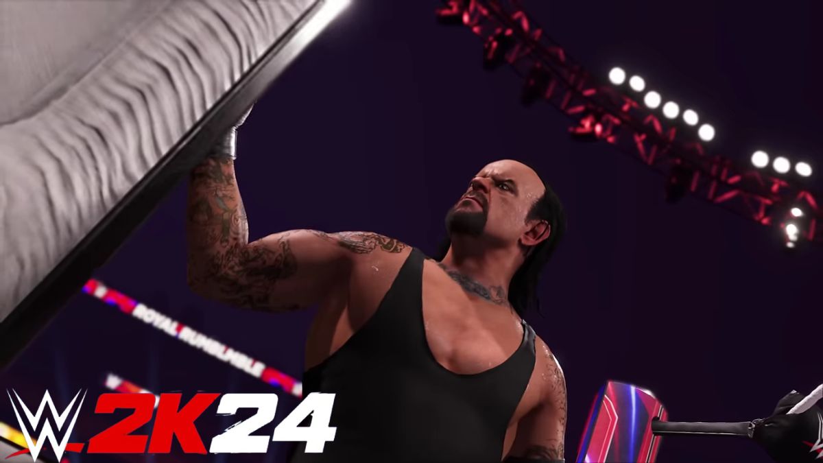 WWE 2K24 The Undertaker in a Casket Match