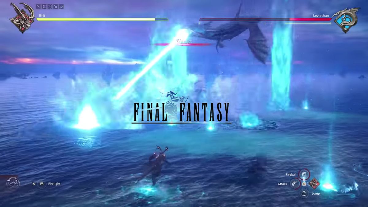 Final Fantasy XVI - Clive Vs Leviathan