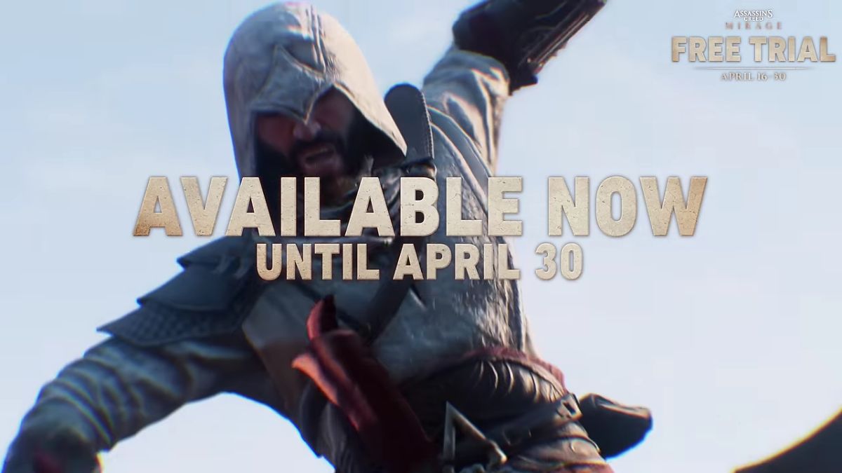 Assassin's Creed Mirage Free Trial available until April 30