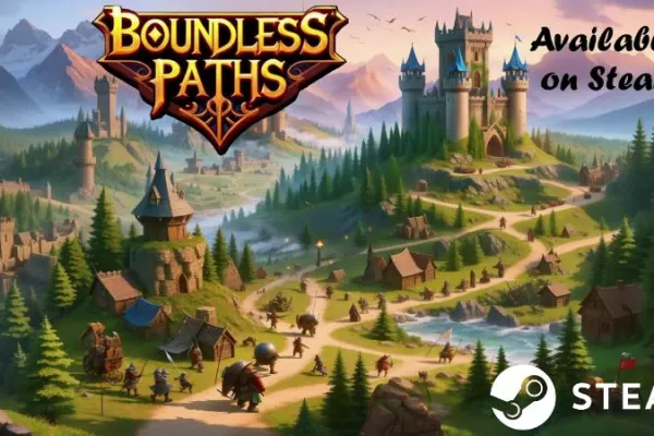 Boundless Paths Strategy Game
