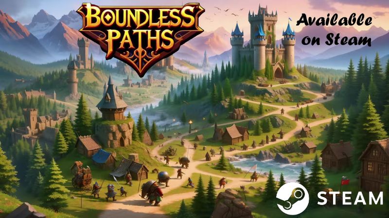 Boundless Paths Strategy Game