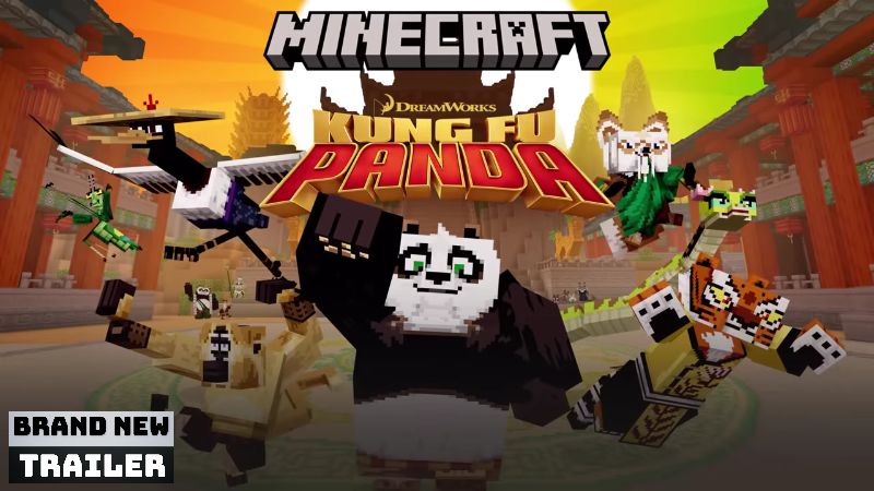 New Kung Fu Panda Minecraft DLC