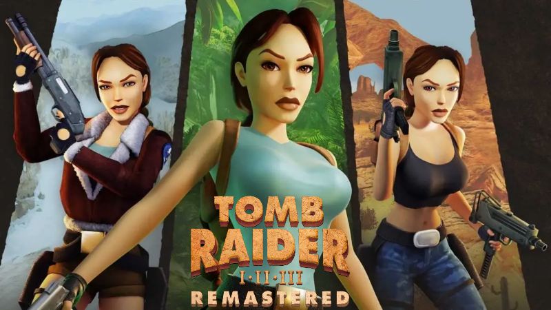 tomb raider 1-2-3 remastered posters
