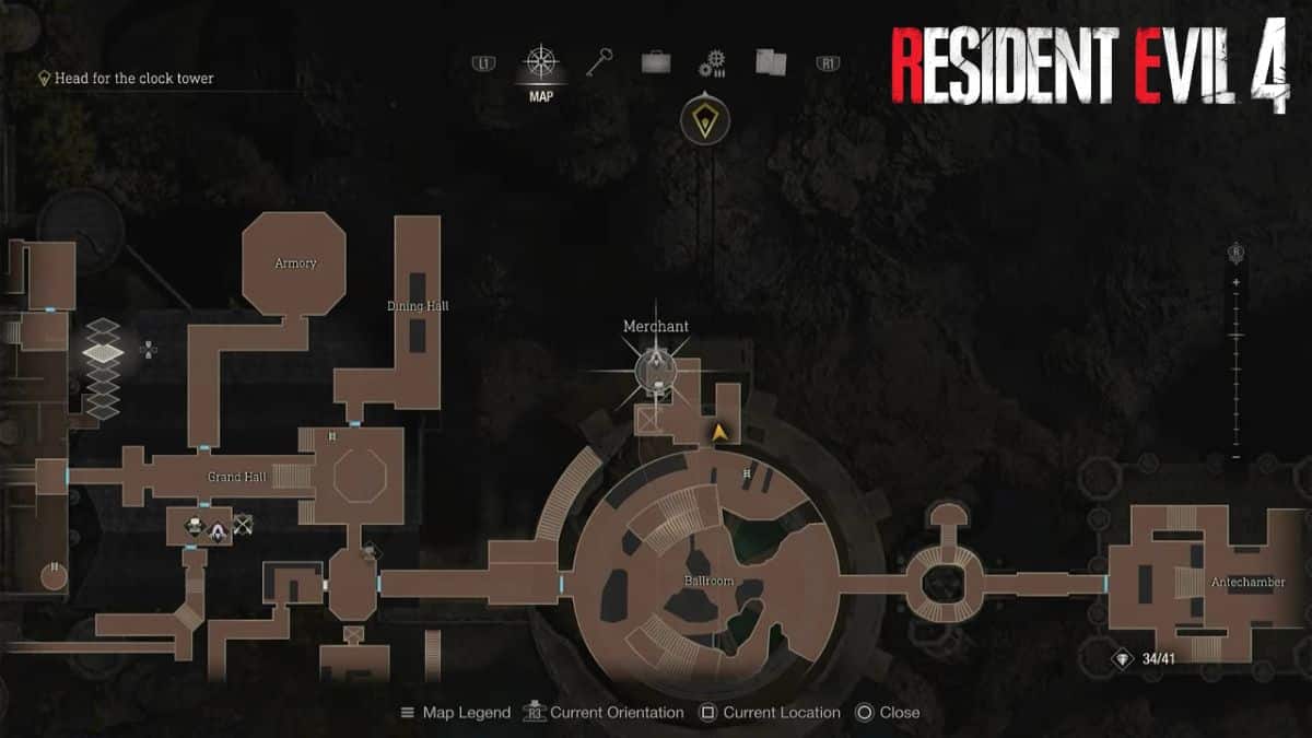 Resident Evil 4 Remake Jewel Thief Merchant Request Map