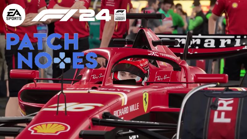 F1 24 Update 1.6 Brings Major Handling Overhaul