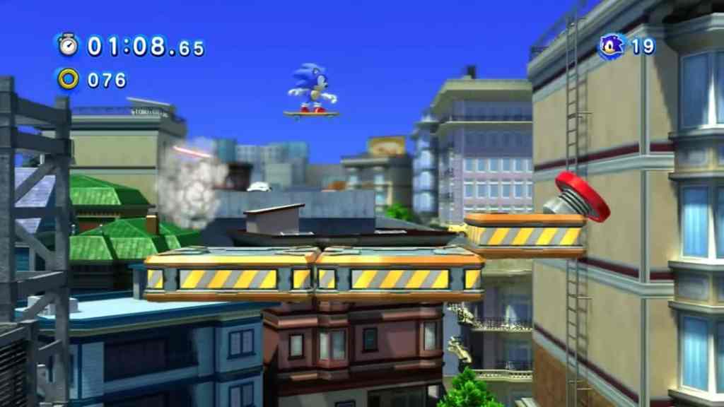 Sonic Generations City Escape Level
