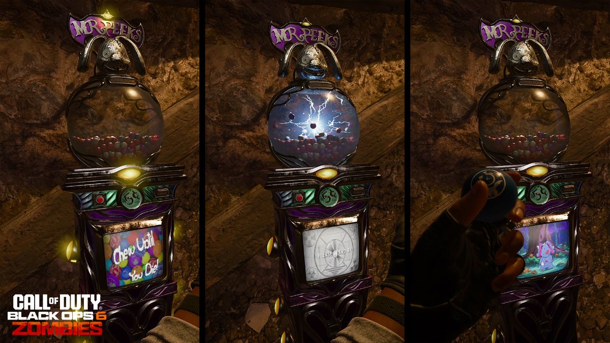 Call of Duty Black Ops 6 Zombies GobbleGum Machines