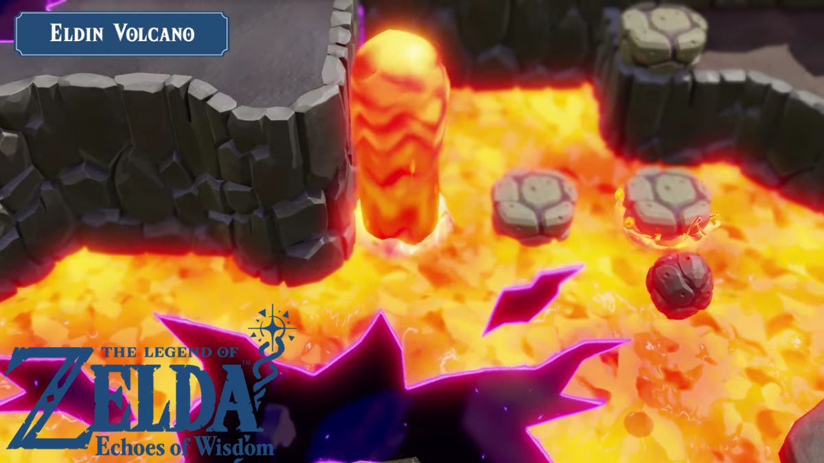 The Legend of Zelda Echoes of Wisdom – Eldin Volcano