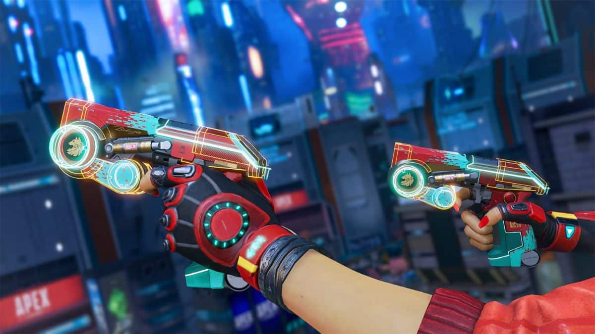 The new Akimbo weapon in Apex Legends S22