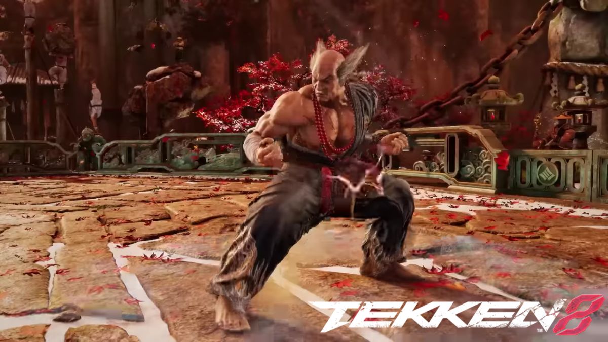 Heihachi Mishima fighting in Tekken 8
