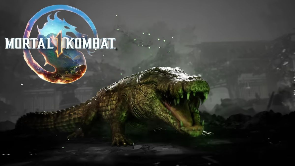 Mortal Kombat 1 Noob Saibot Animality Morph into an alligator