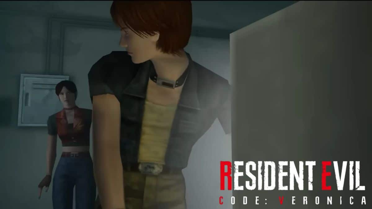 Resident Evil Code Veronica X cutscene with Steve
