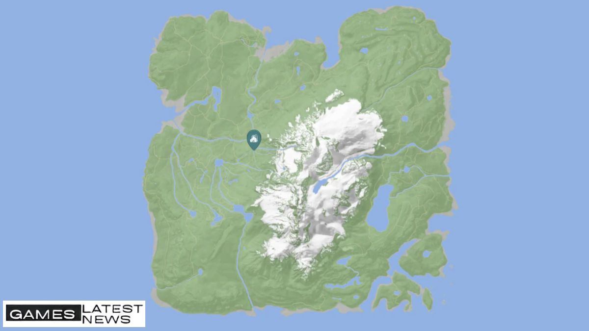 Sons of the Forest Zipline Rope Gun Location map