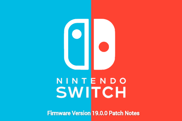 Nintendo Switch Firmware Update 19.0.0