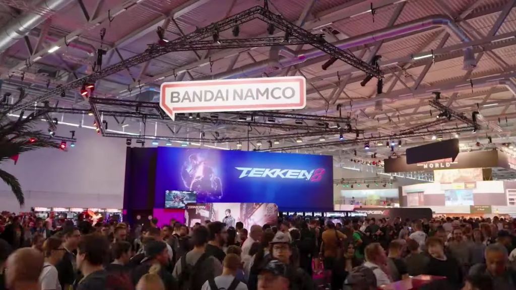 Tekken 8 Celebrates 1st Anniversary with a Tribute Trailer 2 Tekken 8 esports event with a big crowd surrounding a stage