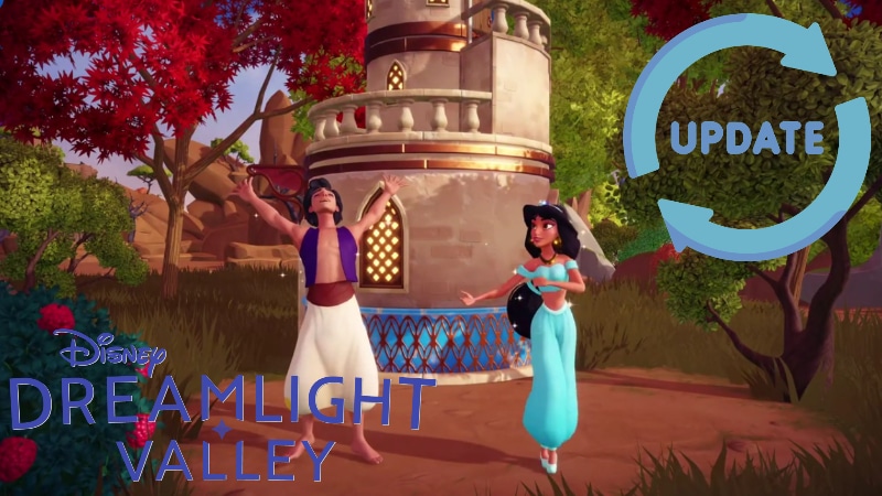 Disney Dreamlight Valley Welcomes Aladdin and Princess Jasmine