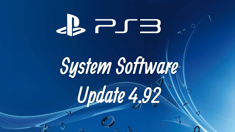 Sony Release PS3 System Software Update 4.92 – Here’s What It Does