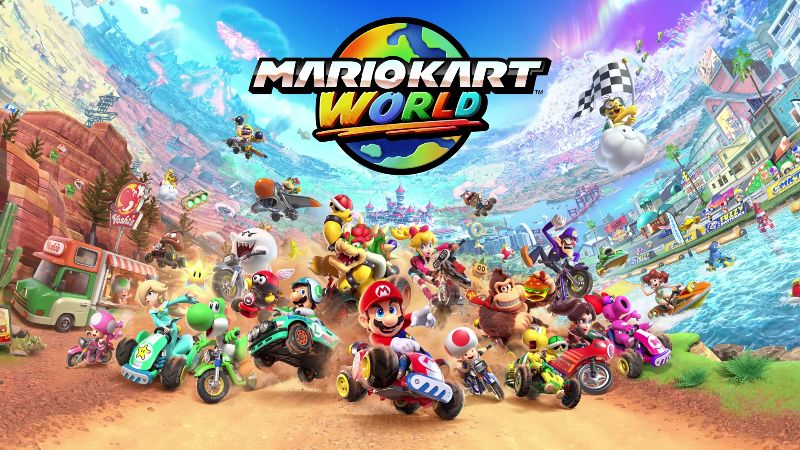 Switch 2 Flagship Mario Kart World Features Free Roam Mode