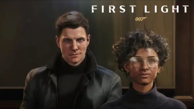 Home 1 007 First Light - James Bond and Moneypenny