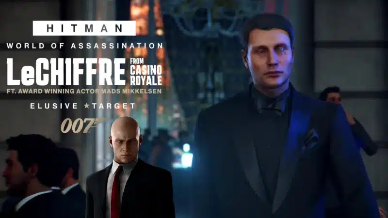 Hitman Gets 007 Crossover with Mads Mikkelsen Le Chiffre Mission