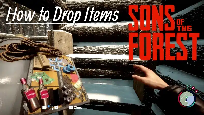Sons of the Forest: How To Drop Items and Manage Inventory