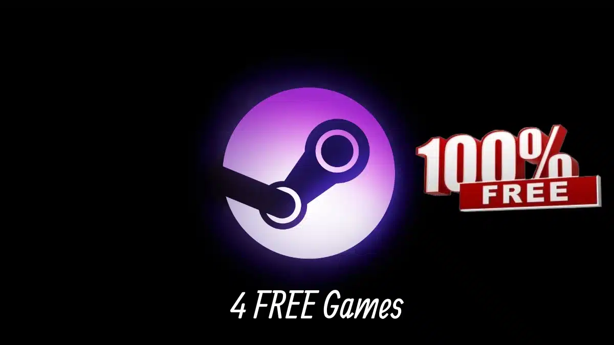 Four PC Games Free on Steam for a Limited Time