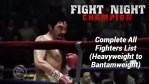 Full Fight Night Champion Boxer List Including All DLC Fighters