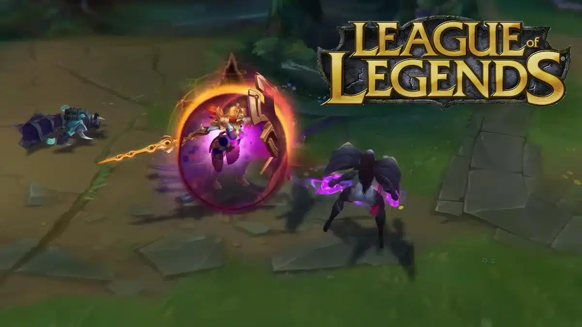 League of Legends PC Review 2 Action-packed scene from League of Legends showcasing a champion using a powerful ability in a vibrant game environment.