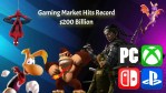 Global Gaming Industry Surpasses $200 Billion for First Time