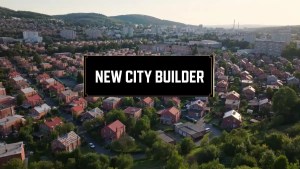 A birds-eye view of a neighbourhood in Zlin City: Arch Moderna.